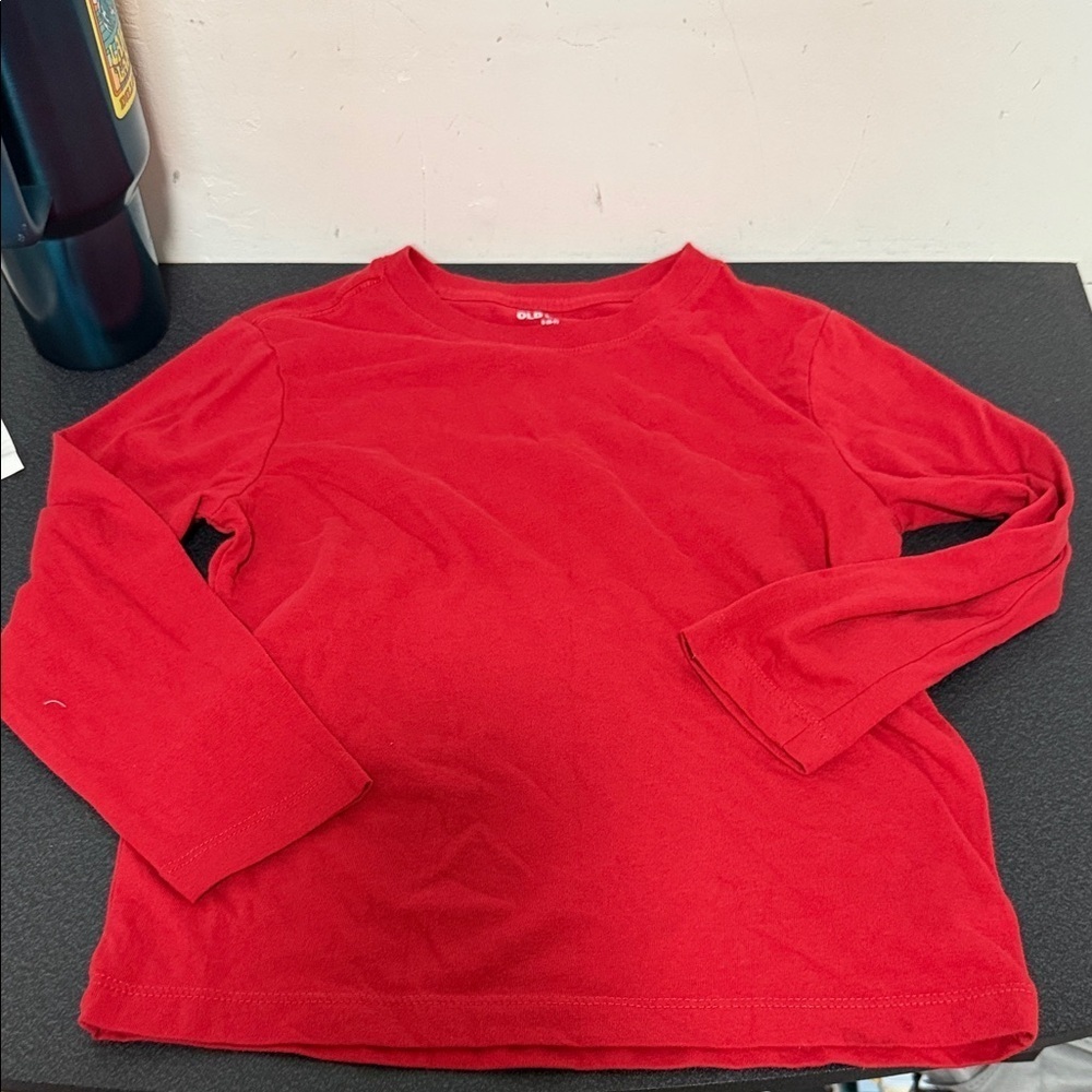 Old Navy Bright Red Long Sleeve Top
